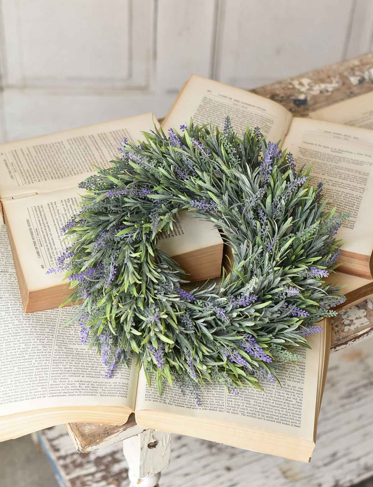Lavender Melody Wreath, The Feathered Farmhouse