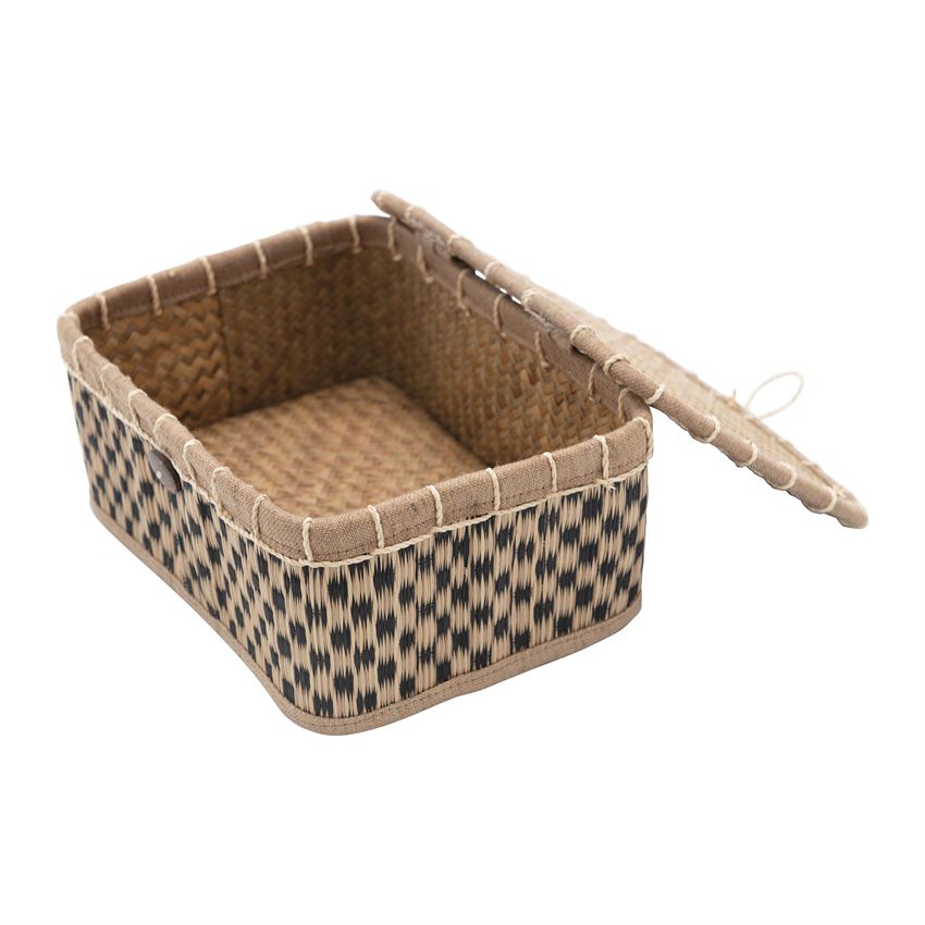 Hand-Woven Seagrass Box, The Feathered Farmhouse