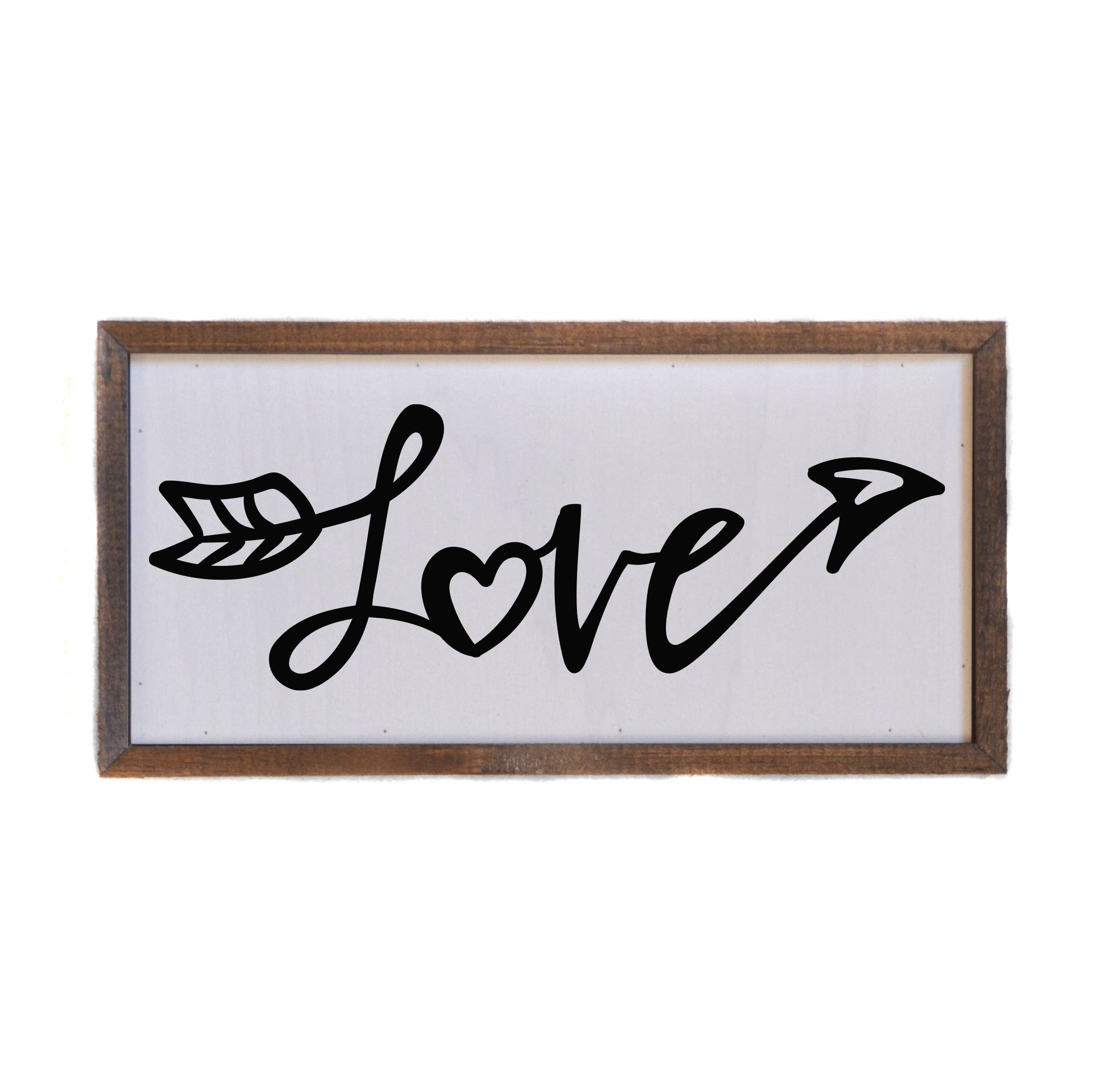 Love Arrow Valentine's Day Sign, The Feathered Farmhouse