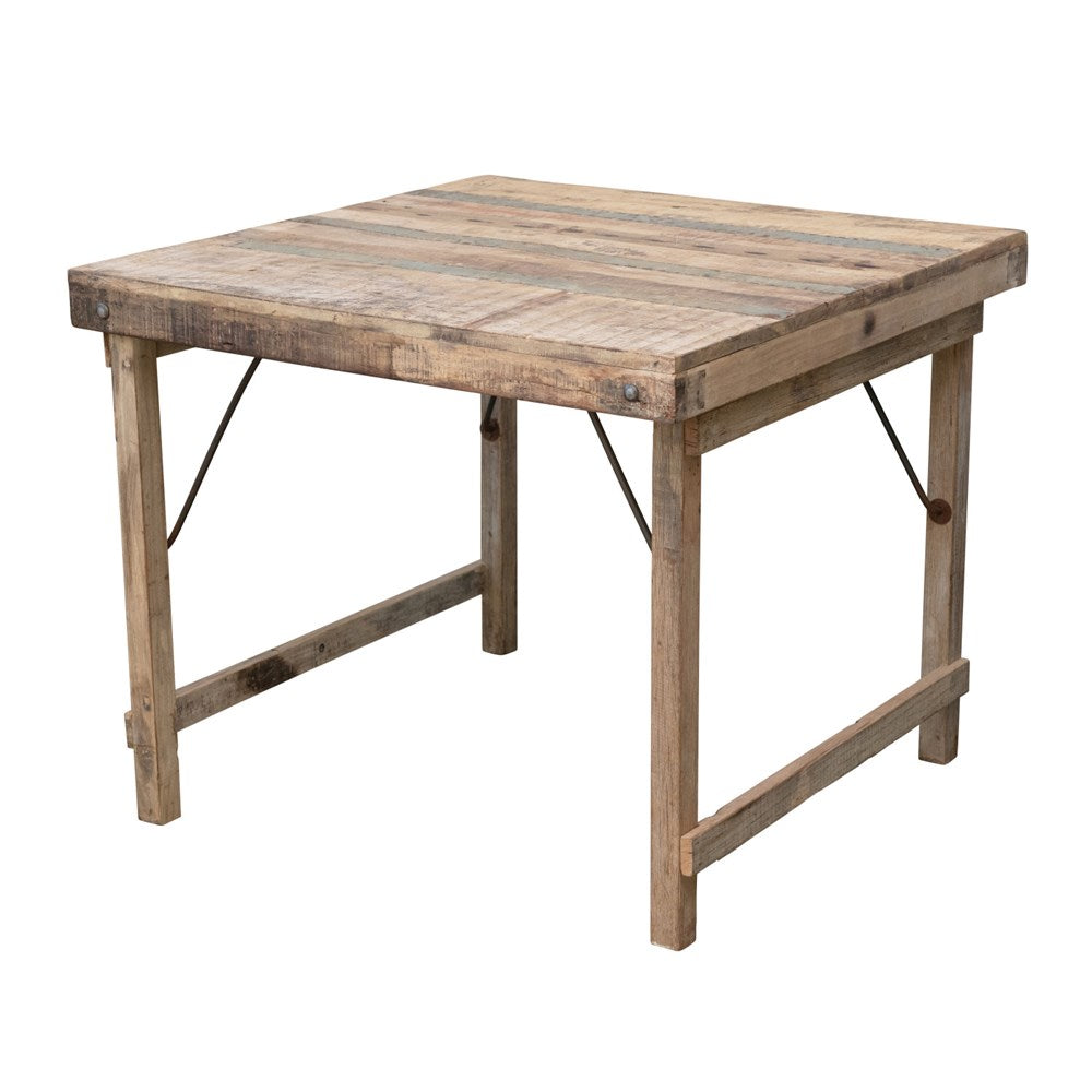 Reclaimed Wood Folding Table, The Feathered Farmhouse