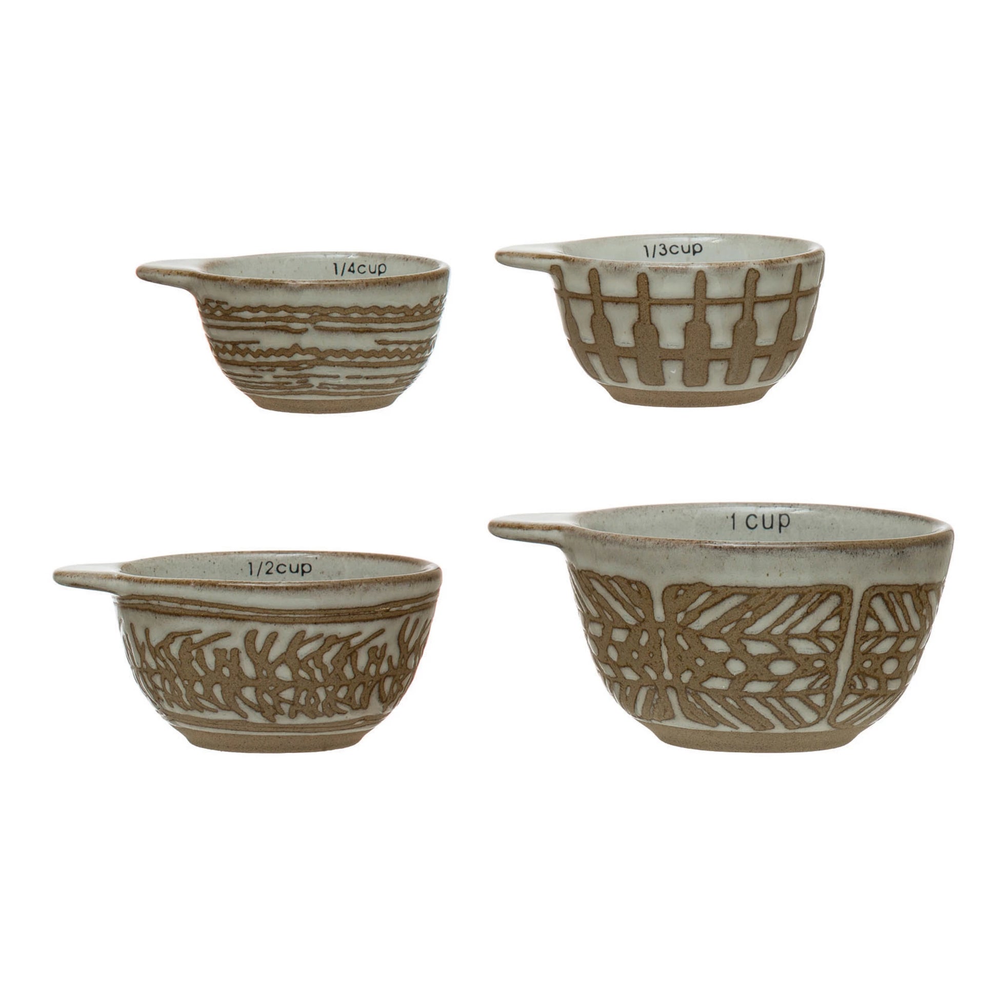 Pattern Measuring Cups, The Feathered Farmhouse