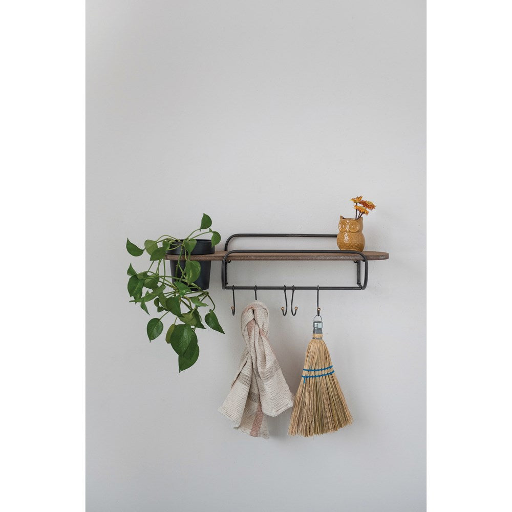 Wall Shelf + Planter, The Feathered Farmhouse