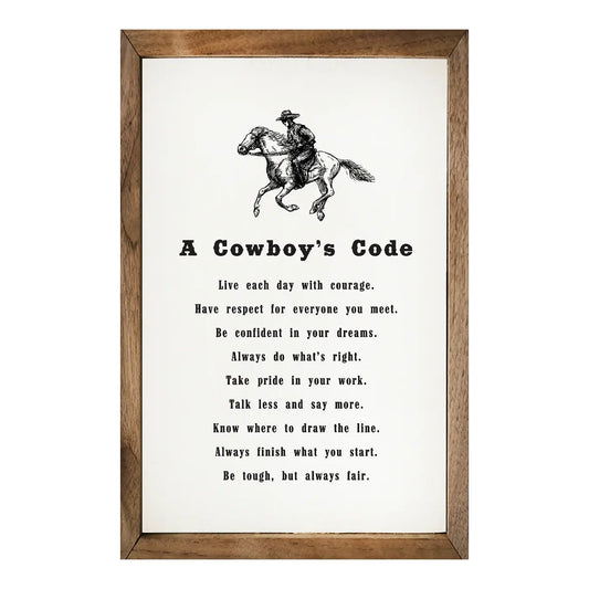 Cowboy Code White
