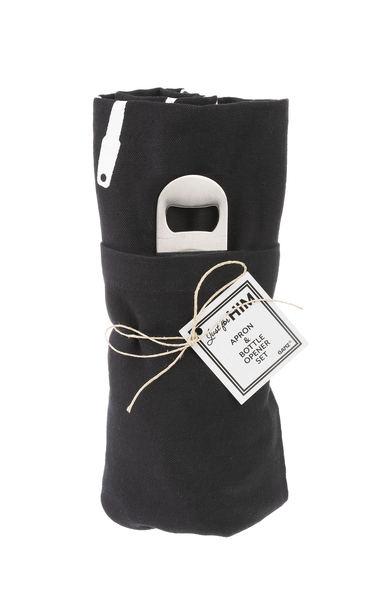 Apron + Bottle Openers, Feathered Farmhouse