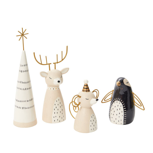 Freezy Friends Figurines, Feathered Farmhouse