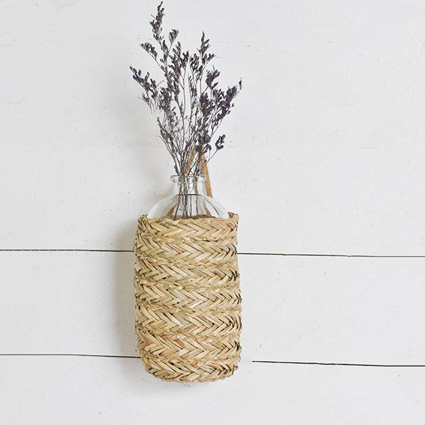 Wall Weave Bottle, The Feathered Farmhouse