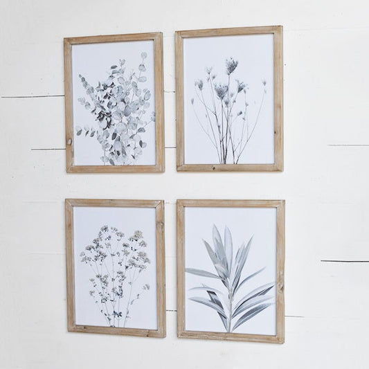 Wood Framed Botanicals, The Feathered Farmhouse