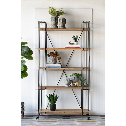 bookshelf, the feathered farmhouse