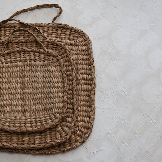 Hand-Woven Bankuan Trivets w/ Handles