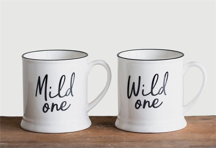 Wild One, Mild One Mugs