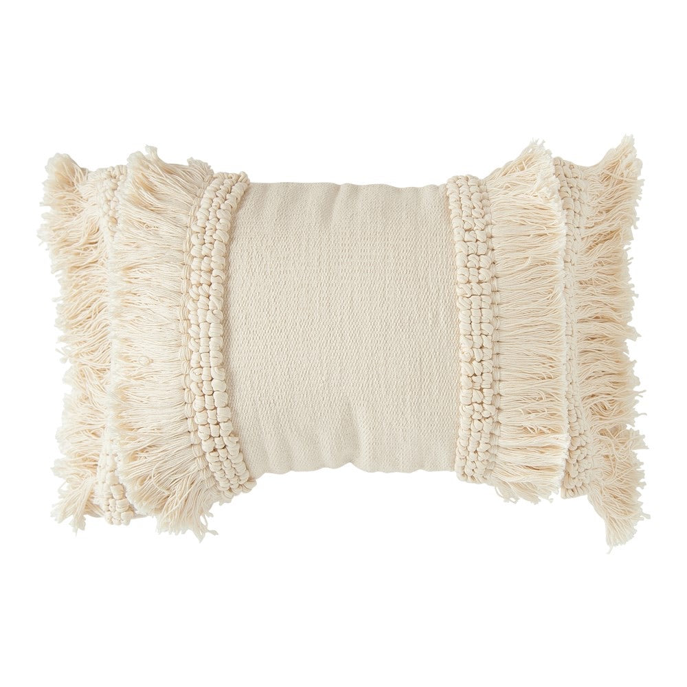 Fringe Pillow The Feathered Farmhouse