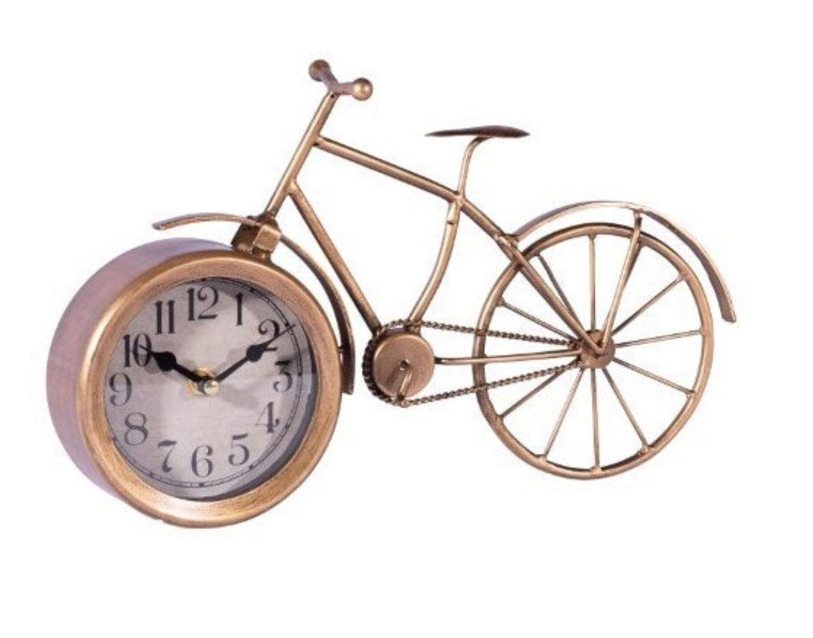 Metal Bike Clock
