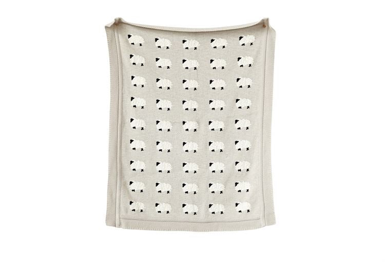 Sheep Baby Blanket