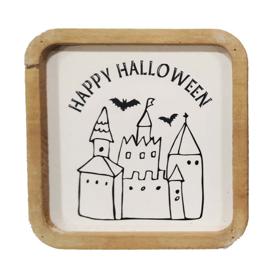 Halloween Wood Sign