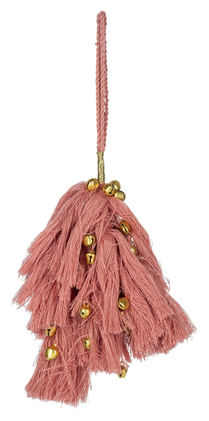 Tassel + Jingle Bell Ornaments