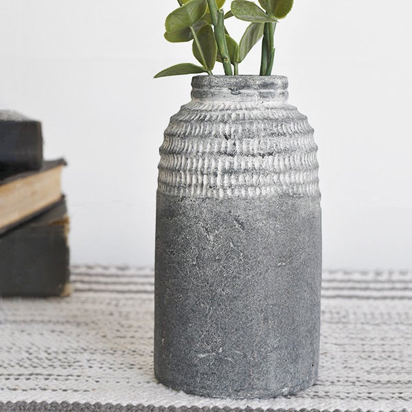 Charcoal Vase, The Feathered Farmhouse