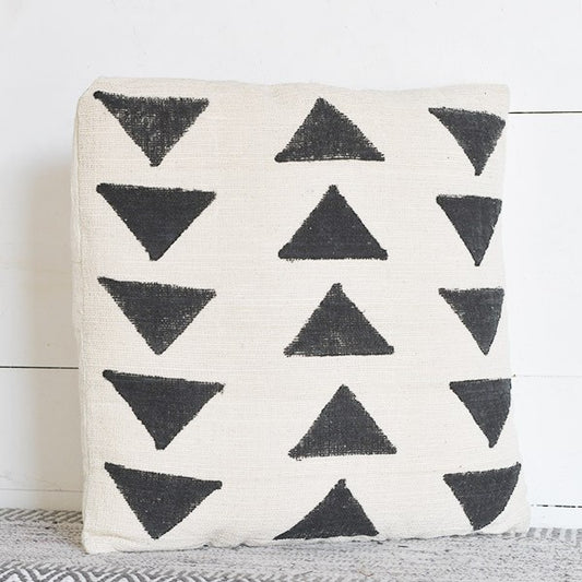 Triangle Pattern Pillow, The Feathered Farmhouse