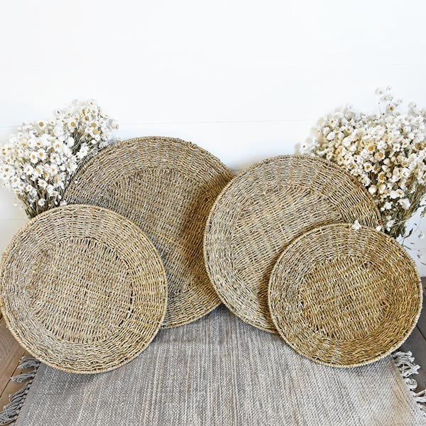 Seagrass Baskets, The Feathered Farmhouse