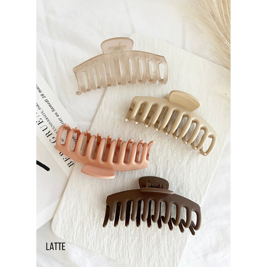 Matte Jumbo Hair Clips