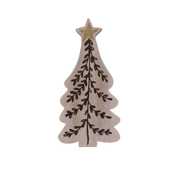 Light Pink & Black Wood Tree