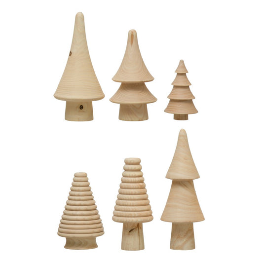 Natural Wood Trees